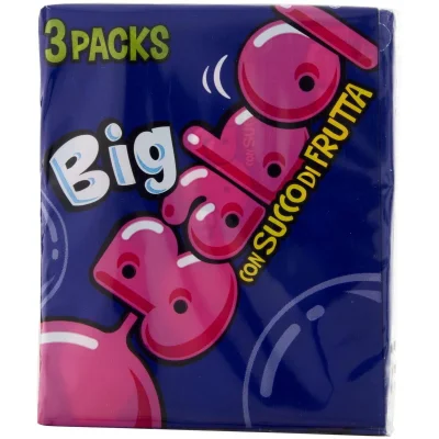 Big Babol Tutti Frutti 3x37g