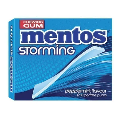 MENTOS STORMING 12x33gr. PEPPERMINT 1578416