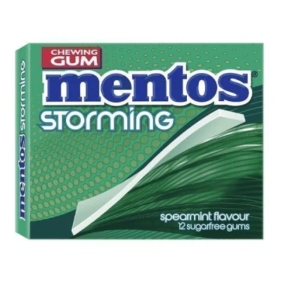 MENTOS STORMING 12x33gr. SPEARMINT 1578415