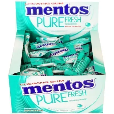 MENTOS PURE F. MINI 100pcs WINDERGREEN 1678316