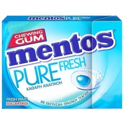 MENTOS PURE FRESH SLIM BOX FRESH MINT 12x30gr. 1675075