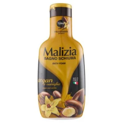 Malizia bagno schiuma argan&vaniglia 1000ML