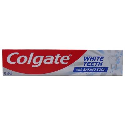Colgate toothpaste 75 ml. Baking soda.