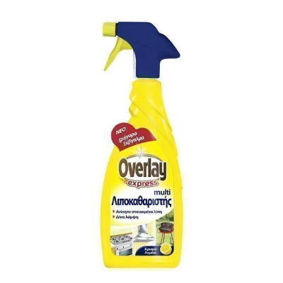 OVERLAY OIL CLEANER 650ml MULTI LEMON