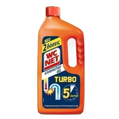 WC NET GEL DRAIN CLEANER TURBO 1 lit.