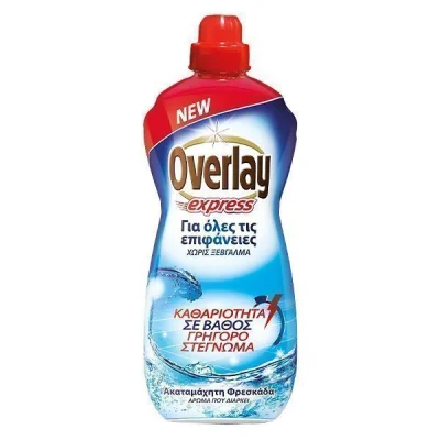 OVERLAY EXPRESS SURFACE CLEANER 1lit FRESH