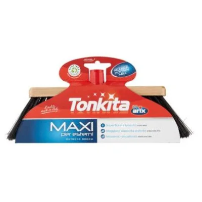 Tonkita Scopa Maxi Setole Rigide per Esterni