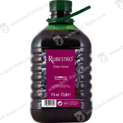 Rubestro Rosso D'Italia Pet Lt.3 Vol.11,5°