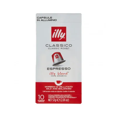Illy Espresso Comp. Nespresso 10 Caps 57gr Classico