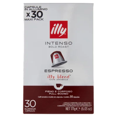 Illy Nespresso Intenso Capsules 30-Pack