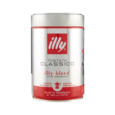 Illy Ground Espresso 250gr Classic Roasted