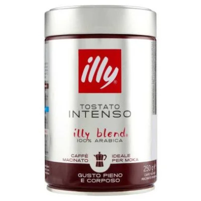 Illy Moka Intenso 100% Arabica Macinato Gr.250
