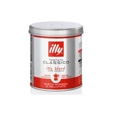 Illy Ground Coffee 125gr Classic Roasted