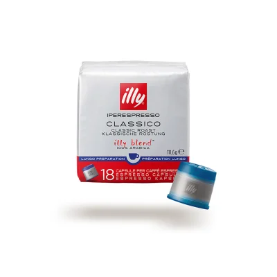 Illy Iperespresso 18 Caps Toasted Long