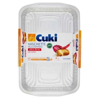 Cuki Contenitore in Alluminio 6 Porzioni
