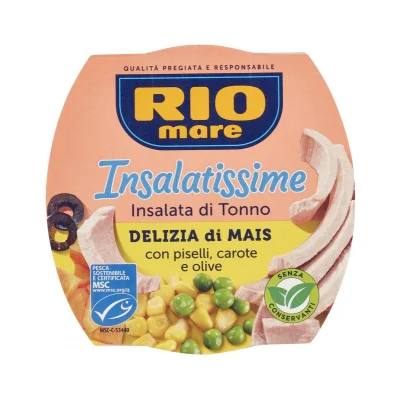 Rio Mare "Insalatissime" 160gr Corn and Tuna