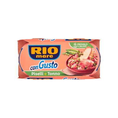 Rio Mare "con Gusto" with Peas and Tuna 2 × 160 gr
