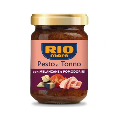 Rio Mare Pesto Tuna 130gr Eggplant Dried Tomatos