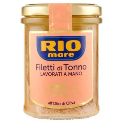 Rio Mare Filetti di Tonno Lavorati a Mano all'Olio di Oliva Gr.180