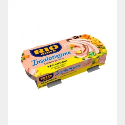 ΡΙΟ ΜΑΡΕ INSALATISSIME ΚΑΛΑΜΠΟΚΙ 1(2Χ160gr)