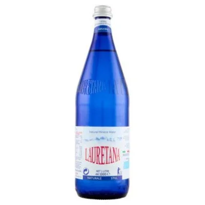 Acqua Lauretana Naturale Vetro Lt.1