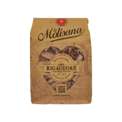 La Molisana Wholemeal N°1000 500gr Rigacuore