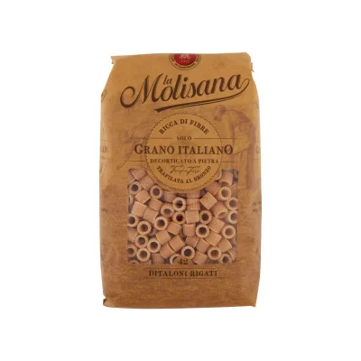 La Molisana Wholemeal N°42 500gr Ditaloni Rigati
