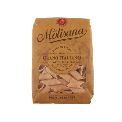 La Molisana Wholemeal N°21 500gr Pennoni Rigati
