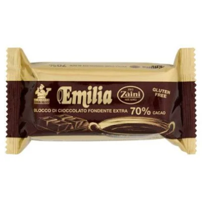 Zàini Emilia Cioccolato Fondente Extra 70% Cacao Gr.200