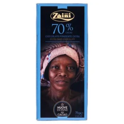 Zàini Tavoletta Cioccolato Fondente Extra 70% Cacao Gr.75