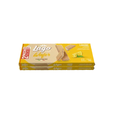 Lago Wafer 250gr Lemon