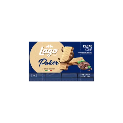 Lago Poker 4x45gr Cacao