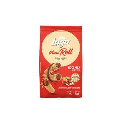 Lago Mini Roll 125gr Hazelnut