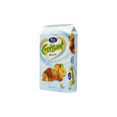 Midi Croissants Apricot 6pcs 300gr