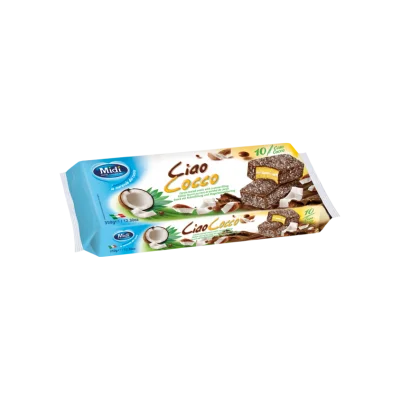 Midi Ciao Cocco Covered with Cocoa 10pcs 350gr