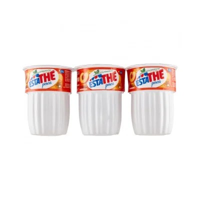 Estathé Tumbler 3pcs x200ml Peach