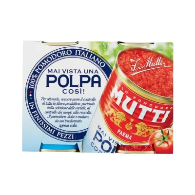 Mutti Tomato Pulp 2x400gr