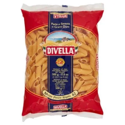 Divella mezze pene rigate nr42 500gr