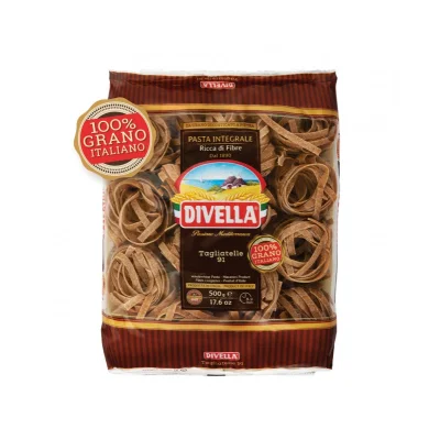 Divella Whole Wheat N°091 500gr Tagliatelle