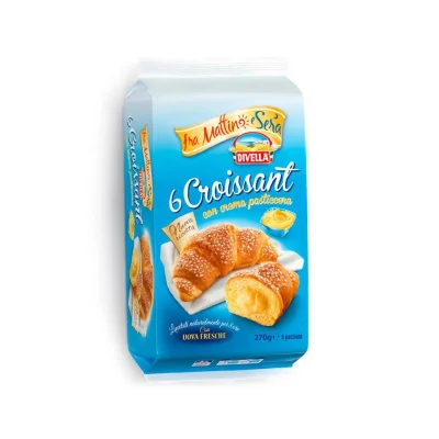 Divella Croissant 6x45gr Cream