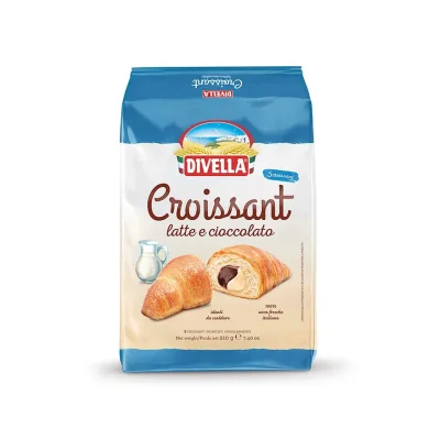 Divella Croissant 5x42gr Milk & Chocolate