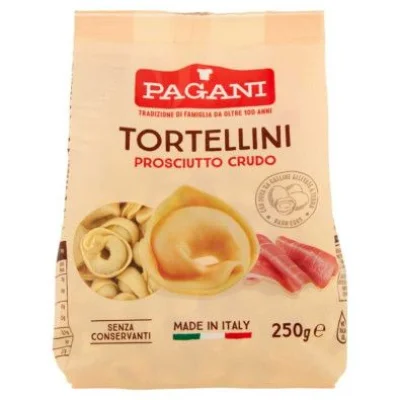 Tortellini con prosciutto  250gr