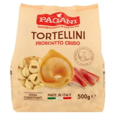 Tortellini prosciuto crudo 500gr