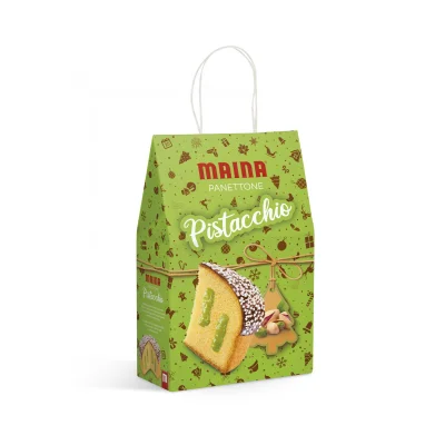 Maina "Elite" 750gr Panettone Pistachio
