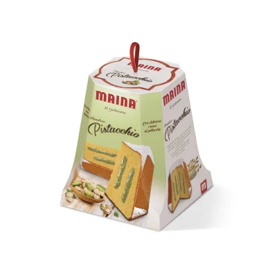 Maina "Il Golosone" Pandoro 750gr Pistachio
