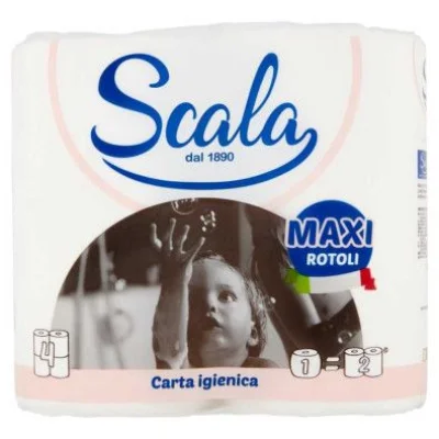 Scala Carta Igienica 4 Maxi Rotoli