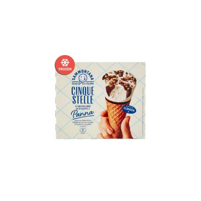 Sammontana Cinque Stelle 6x75gr Cream