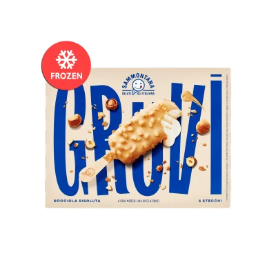 Sammontana Gruvi 4 Stick 240gr Hazelnut