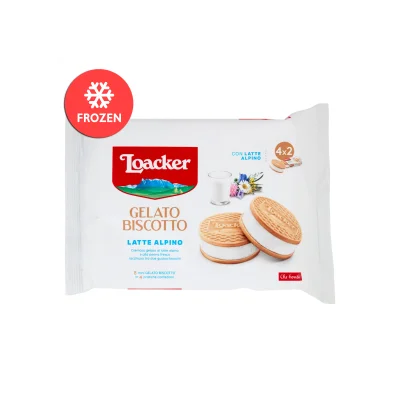 Loacker Biscuit 264gr 4x2 Alpine Milk