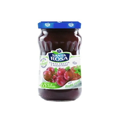 Santa Rosa 65% Jam 350gr Mix Red Fruits